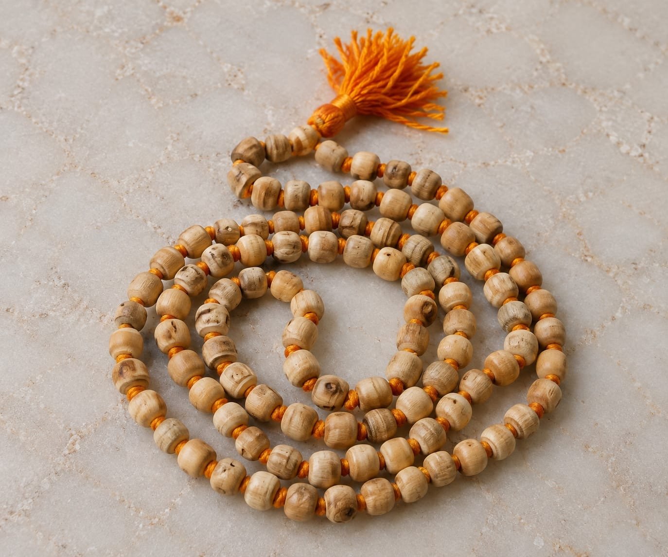 Sacred Tulsi Wood Mala